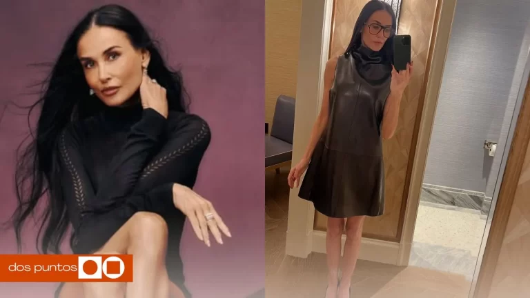 Demi Moore carrera, quien es Demi Moore, Landman, Paramount, Demi Moore, dos puntos, dospuntos