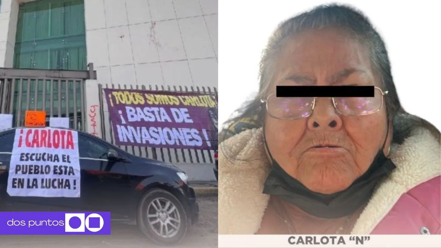 Doña Carlota, Abuelita Sicaria, Carlota, Doña Carlota Libertad condicional, dos puntos, dospuntos