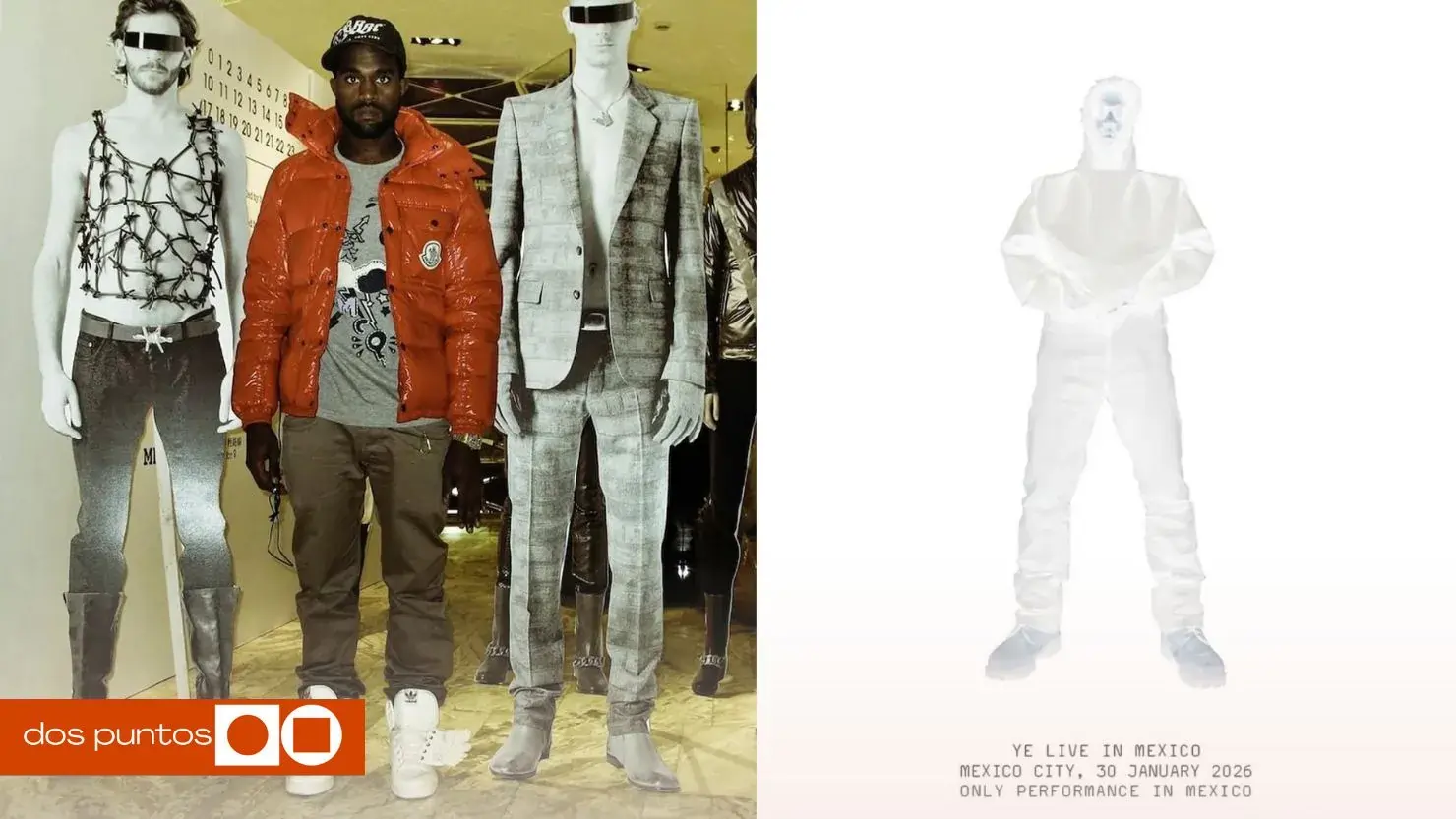 Kanye West México, Kanye West, Ye, Monumental Plaza de Toros, Ye live in mexico, dos puntos, dospuntos