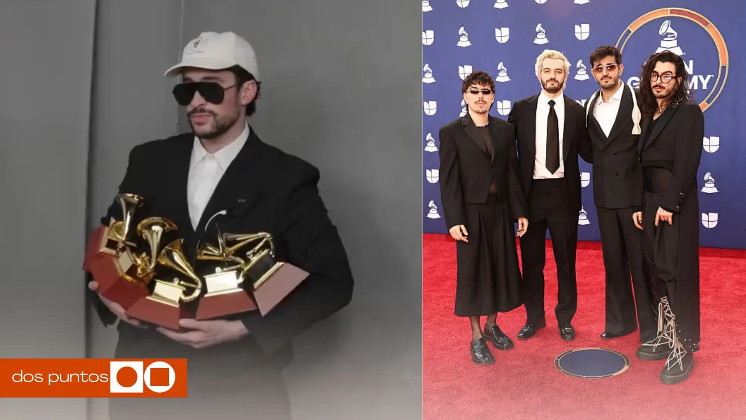 Latin Grammy 2025, Bad Bunny Latin Grammy, Bad Bunny, Latin Grammy, Ganadores Latin Grammy, dos puntos, dos puntos media