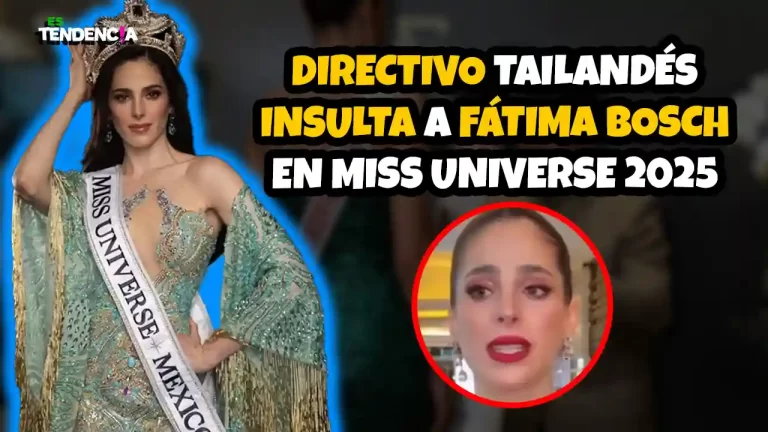 Es tendencia; dospuntos.media; dospuntos media; espectáculos; podcast de tendencias; Fátima Bosch; insulta directivo Miss Universo 2025; Nawat Itsaragrisil polémica; Miss Universo México 2025; Miss Universo 2025 Tailandia; concursos de belleza escándalo; dignidad mujer certamen belleza; Es Tendencia podcast; noticias espectáculos México; representante mexicana insultada Miss Universo.