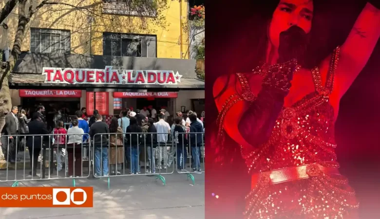 Dua Lipa, Taquería la dua, radical optimism tour, taquería dua lipa, dos puntos, dospuntos