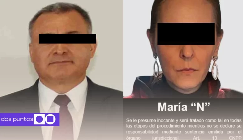 María Pedraza detenida, exfuncionaria García Luna, FGR detención Pedraza, delitos delincuencia organizada México, operaciones con recursos ilícitos, lavado de dinero exasesora, Nunvav Inc corrupción, Fiscalía General de la República noticias, Genaro García Luna red corrupción, aprehensión en Benito Juárez, desvío de fondos penitenciario, caso corrupción 2025 México, investigación FEMDO, excolaboradora de García Luna arresto, irregularidades SSP México, dos puntos punto media