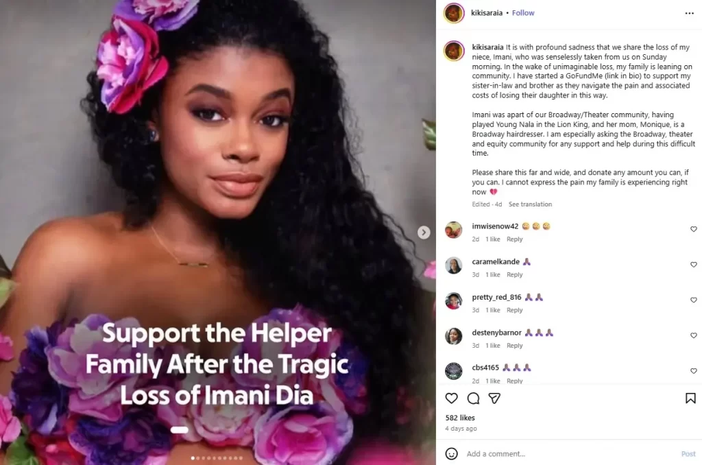 "El Rey León" es una de las películas más queridas y reconocidas de todos los tiempos, y sus más grandes fanáticos siempre están a la espera de noticias sobre los viejos miembros del elenco. En este caso salió una novedad muy triste que tiene que ver con la actriz de Nala cuando era joven, se trata de Imani Dia Smith, que participó en la obra de Broadway cuando era una niña y falleció en su hogar de Edison, Nueva Jersey, bajo condiciones sospechosas. En dos puntos te explicamos todo lo que sabemos sobre este trágico suceso y el posible responsable que señala la policía.