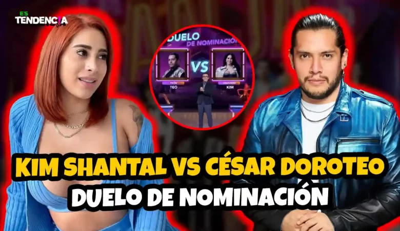Kim vs Teo, Es tendencia; dospuntos.media; dospuntos media; podcast de tendencias; La Granja VIP duelo nominación; Kim Shantal vs César Doroteo; nominados semana 8 La Granja VIP 2025; reality show México 2025; duelo de nominación La Granja VIP; César Doroteo nominado; Kim Shantal inmunidad; quien sale La Granja VIP; noticias La Granja VIP