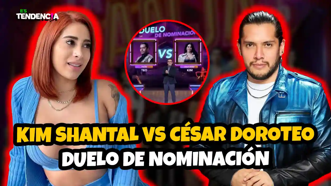 Kim vs Teo, Es tendencia; dospuntos.media; dospuntos media; podcast de tendencias; La Granja VIP duelo nominación; Kim Shantal vs César Doroteo; nominados semana 8 La Granja VIP 2025; reality show México 2025; duelo de nominación La Granja VIP; César Doroteo nominado; Kim Shantal inmunidad; quien sale La Granja VIP; noticias La Granja VIP
