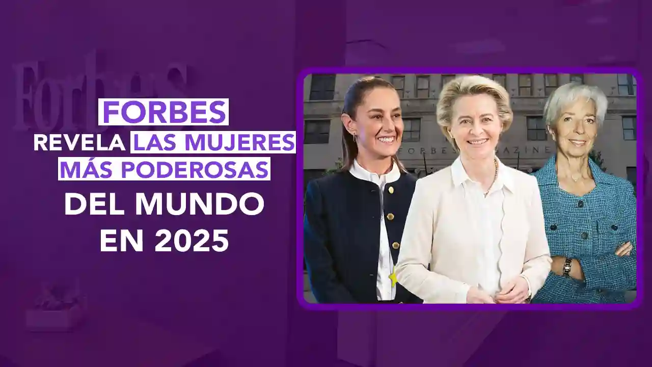 mujeres más poderosas del mundo 2025, Forbes Power Women 2025, Ursula von der Leyen, Christine Lagarde, Sanae Takaichi, Giorgia Meloni, Claudia Sheinbaum, Julie Sweet, Mary Barra, Jane Fraser, Abigail Johnson, Lisa Su, Taylor Swift Forbes, Oprah Winfrey Forbes, Beyoncé Forbes, Kim Kardashian Forbes, influencia femenina global, líderes mujeres 2025, mujeres poderosas Forbes, lista Forbes mujeres poderosas, poder femenino global, liderazgo femenino mundial, mujeres influyentes 2025, Forbes mundial mujeres, dos puntos punto media