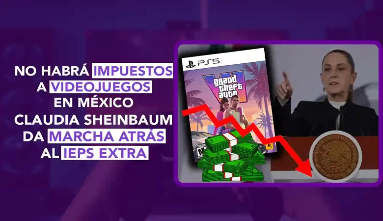 impuesto videojuegos violentos 2026, Claudia Sheinbaum videojuegos, cancelación impuesto videojuegos México, 8% IEPS videojuegos, gravamen videojuegos violentos, política fiscal videojuegos, industria gaming México, campañas concientización videojuegos, Estrategia Nacional por la Paz, impuesto IEPS videojuegos, debate impuestos culturales, noticias videojuegos México, impuesto 8% cancelado, comunidad gamer México, clasificación videojuegos violentos, educación videojuegos jóvenes, noticias México 2025, videojugadores impuestos, impuesto videojuego polémica, dos puntos punto media