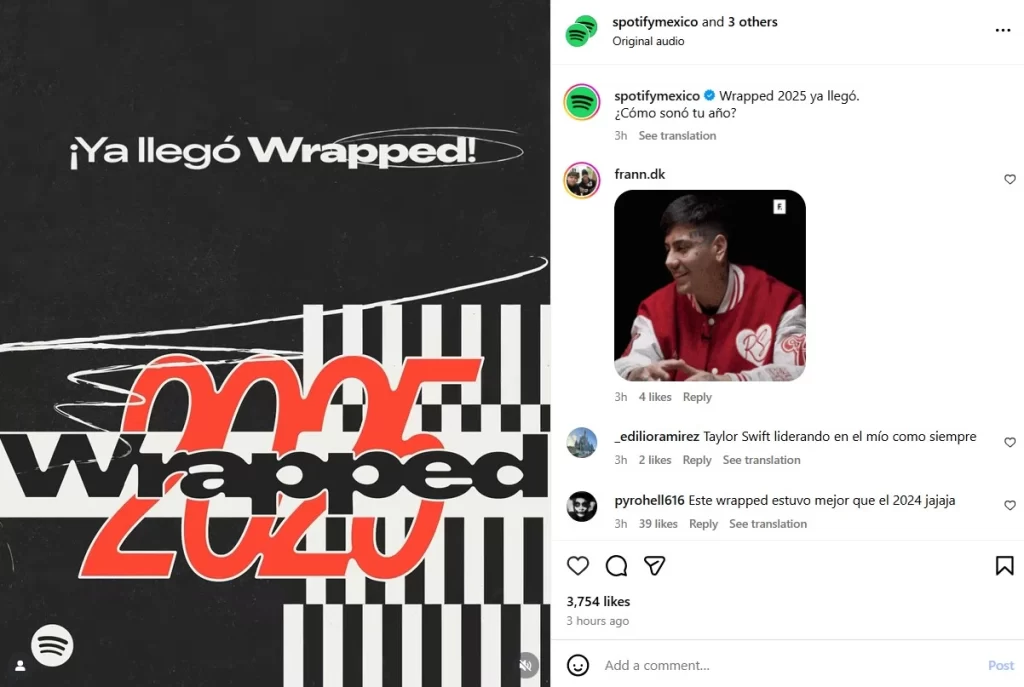 La música nos acompaña todos los días de nuestras vidas, desde las canciones que ponen en negocios, las que suenan en los carros que pasan o las que nosotros elegimos en nuestros dispositivos móviles en todo momento. Los usuarios de Spotify ahora están disfrutando de su Wrapped 2025, donde la aplicación analiza tu comportamiento alrededor del año y te otorga un resumen de tus gustos y otros detalles muy interesantes. En dos puntos te explicamos cómo verificar el tuyo y qué puedes esperar de este evento que se volvió tendencia en las redes sociales.