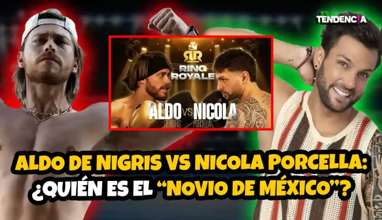 Es tendencia; dospuntos.media; dospuntos media; espectáculos; podcast de tendencias; Aldo de Nigris vs Nicola Porcella; pelea Ring Royale Fights; combate celebrities box; Aldo de Nigris Nicola Porcella fecha; Arena Monterrey boxeo; Poncho de Nigris Ring Royale; espectáculo box 2026; influencers pelea México; entretenimiento viral; noticias farándula 2026; duelo ex La Casa de los Famosos; tickets Ring Royale.