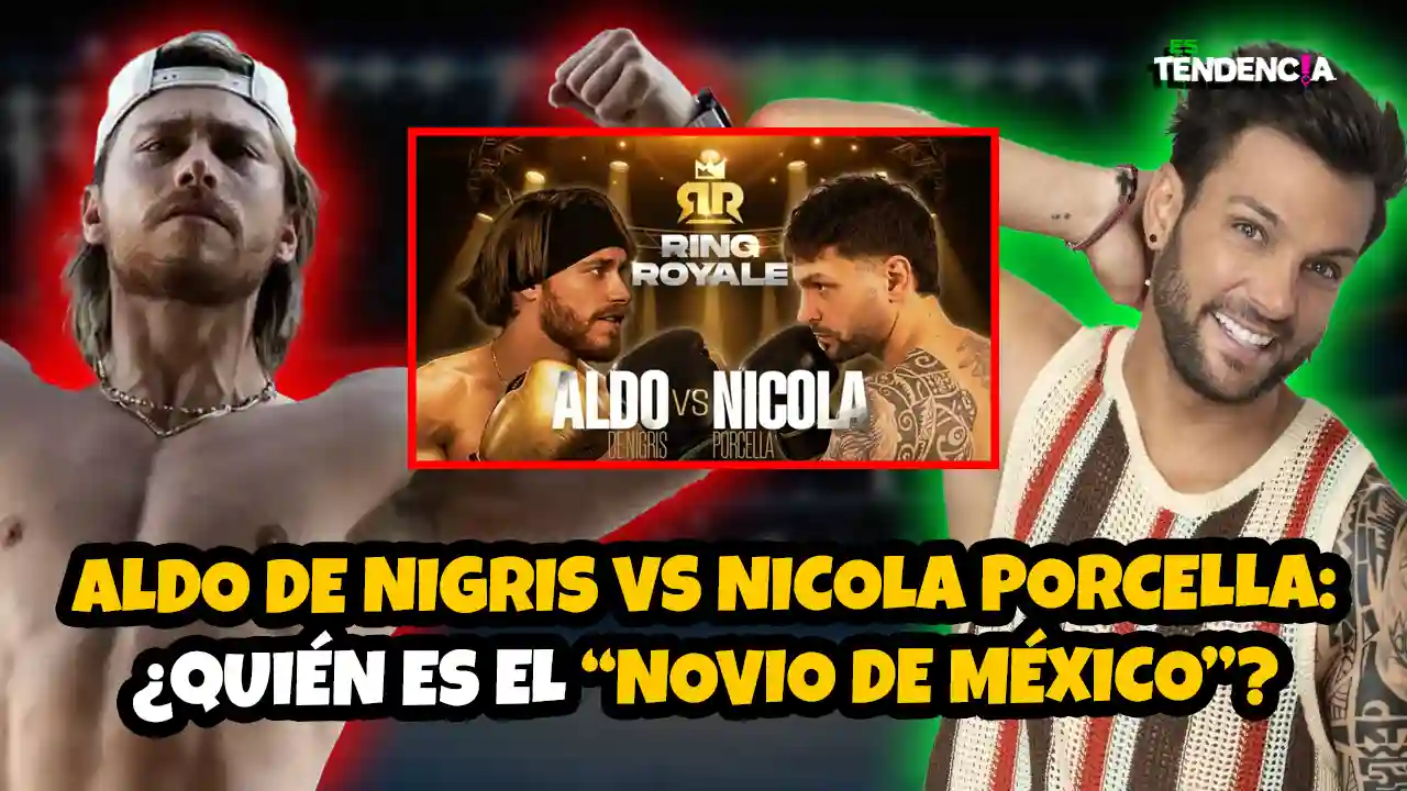 Es tendencia; dospuntos.media; dospuntos media; espectáculos; podcast de tendencias; Aldo de Nigris vs Nicola Porcella; pelea Ring Royale Fights; combate celebrities box; Aldo de Nigris Nicola Porcella fecha; Arena Monterrey boxeo; Poncho de Nigris Ring Royale; espectáculo box 2026; influencers pelea México; entretenimiento viral; noticias farándula 2026; duelo ex La Casa de los Famosos; tickets Ring Royale.