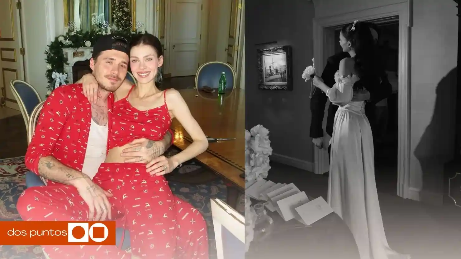 Brooklyn Beckham, David Beckham, Victoria Beckham, Nicola Peltz, David Beckham hijos, dos puntos, dos puntos media