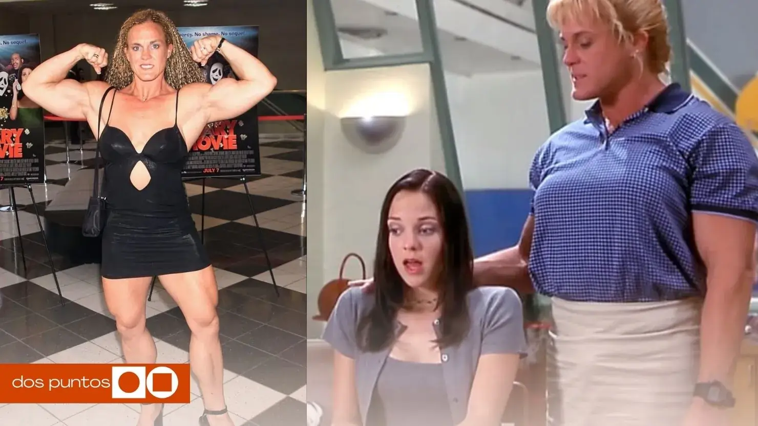 Jayne Trcka, Jayne Trcka Scary Movie, Jayne Trcka quién es, Jayne Trcka películas, Jayne Trcka fisicoculturisas, dos puntos, dos puntos media