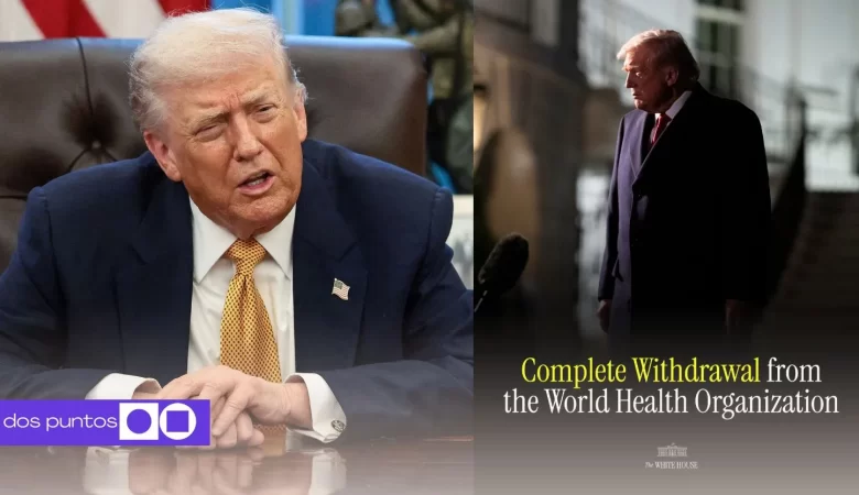 OMS, Estados Unidos OMS, Trump OMS, Que es la OMS, Trump OMS, dos puntos, dos puntos media