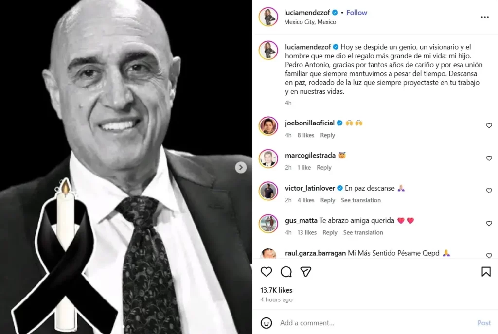 En el mundo del espectáculo las personas que se llevan la mayoría de la fama son las estrellas que se aprecian bajo los reflectores, pero detrás de las cámaras hay todo un equipo de realizadores que cooperan para hacer posible el contenido que vemos todos los días. Uno de esos roles es el del productor, como Pedro Torres, esposo de Lucía Méndez, que murió debido a complicaciones relacionadas con una enfermedad inesperada. En dos puntos te contamos todo lo que sabemos sobre este personaje y su historia.