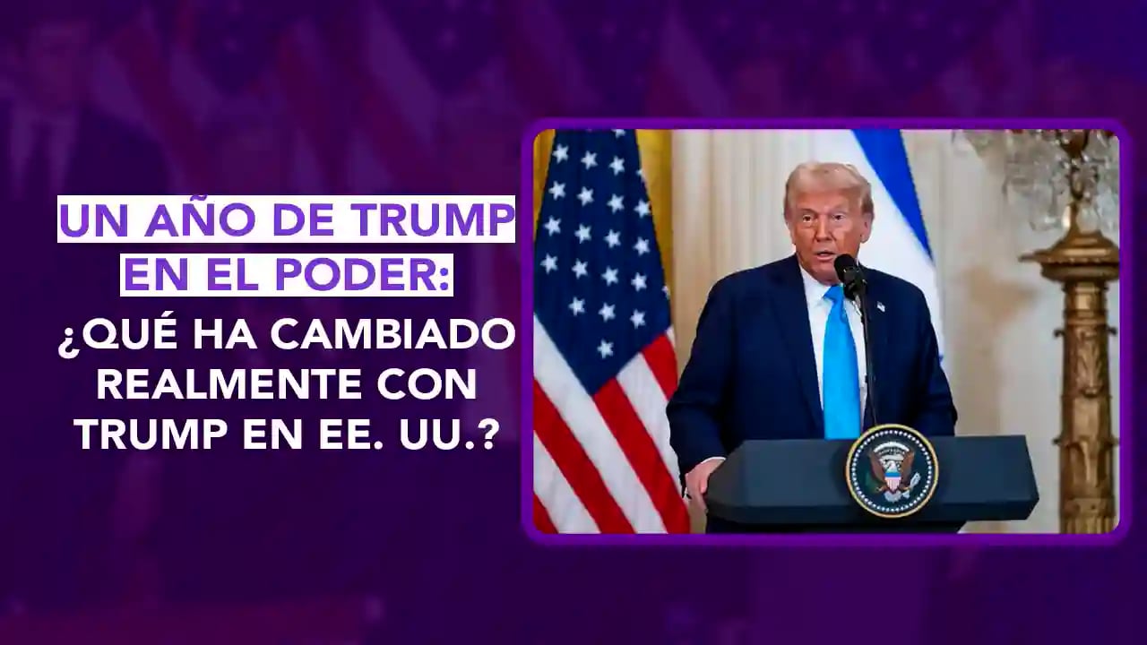 Donald Trump primer año segundo mandato, discurso aniversario Trump, Trump balance 365 wins, política migratoria Trump 2026, dos puntos punto media, economía EE.UU Trump, aranceles Estados Unidos políticas, protestas Free America Walkout, Trump y Groenlandia 2026, segunda administración Trump logros, Trump inmigración frontera, críticas políticas Trump, reducción inflación Trump, política exterior Trump, dos puntos punto media