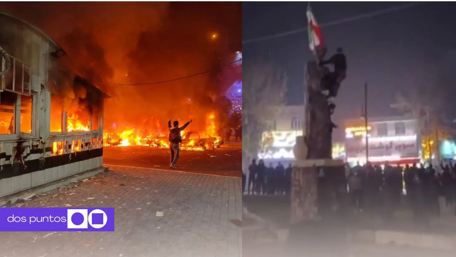 Protestas Irán, Reza Pahlavi, Reza Pahlavi Irán, Irán, Noticias Irán, dos puntos, dos puntos media