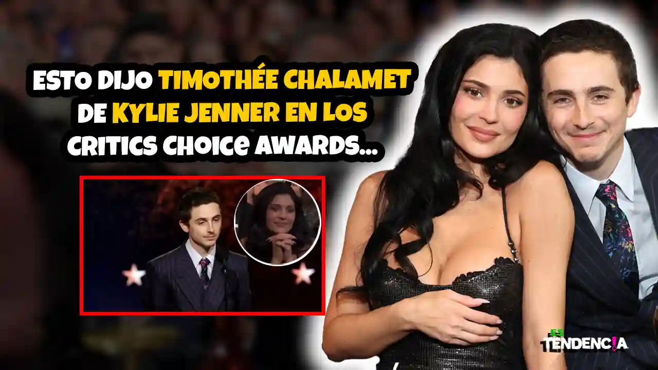 Es tendencia; dospuntos.media; dospuntos media; espectáculos; podcast de tendencias; Es Tendencia; Timothée Chalamet agradece a Kylie Jenner; Critics Choice Awards 2026; discurso Chalamet Kylie; mejor actor Critics Choice; Marty Supreme premiación; relación Chalamet y Jenner; momento viral Awards; noticias farándula 2026; agradecimiento amor público; cultura pop Hollywood.