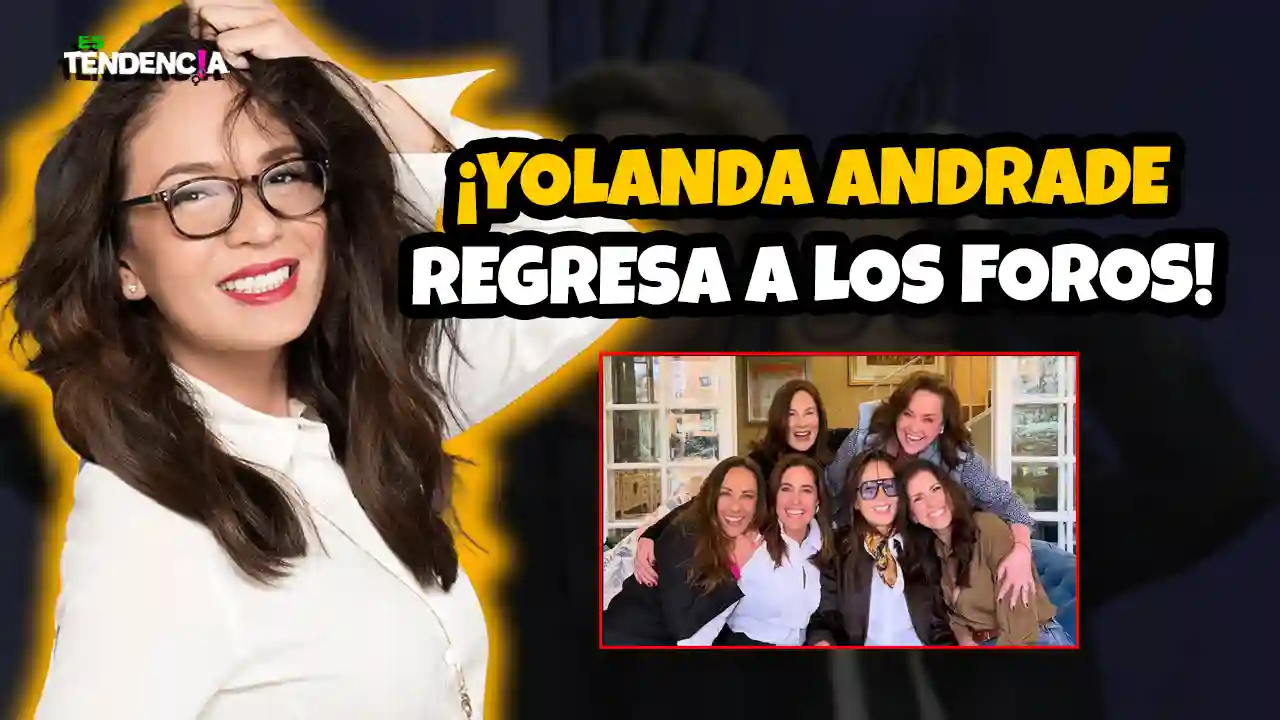 televisión, Es tendencia; dospuntos.media; dospuntos media; espectáculos; podcast de tendencias; Yolanda Andrade regresa a los foros; regreso Montse & Joe; Yolanda Andrade ELA; conductora vuelve a grabar; Yolanda Andrade TV 2026; Montserrat Oliver y Yolanda; Unicable Montse & Joe; noticias espectáculo México; celebridades regreso; reaparición Yolanda Andrade; fans celebran regreso