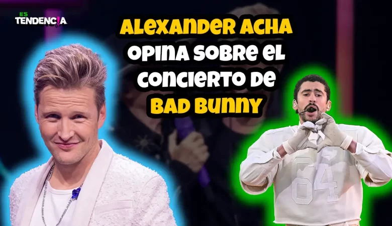 Es tendencia; dospuntos.media; dospuntos media; espectáculos; podcast de tendencias; Alexander Acha; Bad Bunny; Super Bowl 2026; Crítica Alexander Acha; Show de medio tiempo; Agenda política en la música; pop latino conciertos; música pop México; artistas mexicanos 2026; noticias entretenimiento música; Alexander Acha entrevista.