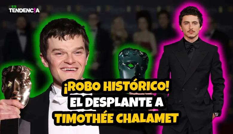 Es tendencia; dospuntos.media; dospuntos media; espectáculos; podcast de tendencias; BAFTA 2026; Timothée Chalamet robo; Michael B Jordan escándalo; Jacob Elordi ausencia; Premios BAFTA ganadores; Chisme Hollywood; conflicto redes sociales; celebrities polémica 2026; viral; Alfombra Roja 2026; Leonardo DiCaprio derrota; Robert Aramayo; Polémica BAFTA.