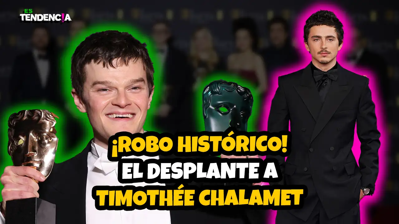 Es tendencia; dospuntos.media; dospuntos media; espectáculos; podcast de tendencias; BAFTA 2026; Timothée Chalamet robo; Michael B Jordan escándalo; Jacob Elordi ausencia; Premios BAFTA ganadores; Chisme Hollywood; conflicto redes sociales; celebrities polémica 2026; viral; Alfombra Roja 2026; Leonardo DiCaprio derrota; Robert Aramayo; Polémica BAFTA.