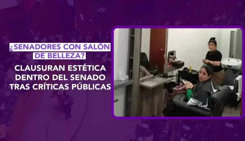 salón de belleza Senado de la República, estética en el Senado México, Juanita Guerra Mena tinte Senado, Laura Itzel Castillo salón de belleza explicación, dos puntos punto media, Andrea Chávez desmiente salón Senado, polémica salón belleza legisladoras, austeridad Senado 2026, clausura salón Senado, servicios estéticos legisladores, belleza Senado polémica, salón privado legisladores México, gasto Senado estética, hemiciclo salón Belleza, Senado controversia belleza, salón maquillaje peinado Senado, dos puntos punto media