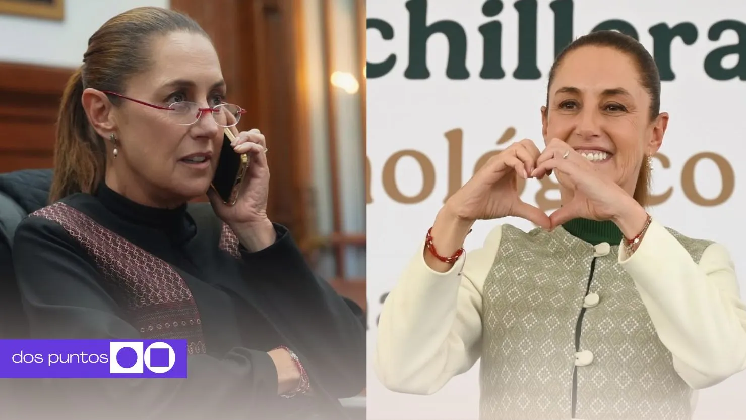 Claudia Sheinbaum mañanera, Claudia Sheinbaum, La mañanera Sheinbaum, Claudia Sheinbaum campaña de desprestigio, campaña de desprestigio, dos puntos, dos puntos media