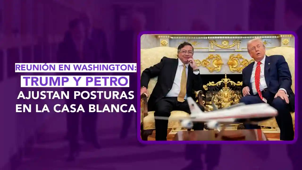 Trump Petro Casa Blanca reunión 2026, Donald Trump Gustavo Petro cooperación seguridad, Trump Petro narcotráfico Venezuela energía, Trump elogios a Petro, dos puntos punto media, Petro invitación Cartagena, tensión histórica Trump Petro, Lista Clinton Petro sanciones, narcotráfico Colombia Estados Unidos cooperación, Petro propuestas energía Venezuela, relaciones diplomáticas Colombia EE.UU., noticias Trump Petro reunión, seguridad regional cooperación hemisférica, cancelación sanciones Petro, MAGA gorra Petro libro firmado, dos puntos punto media