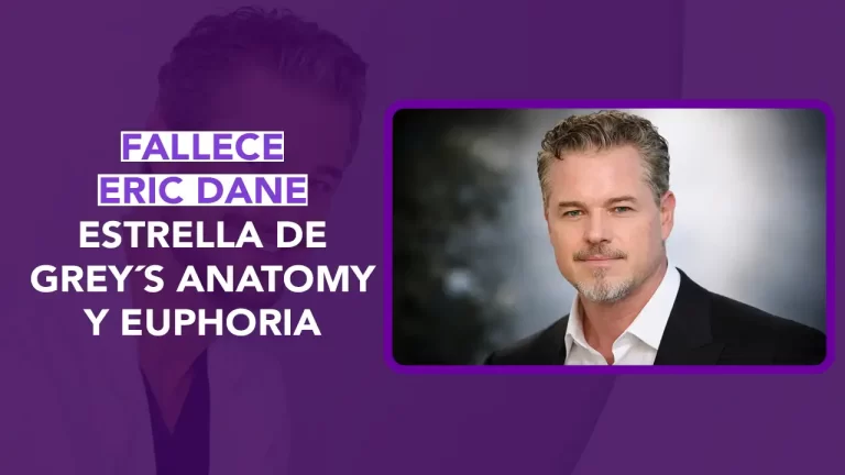 Eric Dane fallece, muerte Eric Dane 2026, Eric Dane esclerosis lateral amiotrófica, Eric Dane Grey’s Anatomy, Mark Sloan McSteamy, dos puntos punto media, Eric Dane The Last Ship, Capitán Tom Chandler, Eric Dane Euphoria Cal Jacobs, ELA enfermedad neurodegenerativa, actores fallecidos 2026, legado Eric Dane televisión, noticia confirmada revista People, dos puntos punto media
