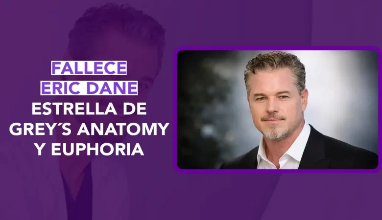 Eric Dane fallece, muerte Eric Dane 2026, Eric Dane esclerosis lateral amiotrófica, Eric Dane Grey’s Anatomy, Mark Sloan McSteamy, dos puntos punto media, Eric Dane The Last Ship, Capitán Tom Chandler, Eric Dane Euphoria Cal Jacobs, ELA enfermedad neurodegenerativa, actores fallecidos 2026, legado Eric Dane televisión, noticia confirmada revista People, dos puntos punto media
