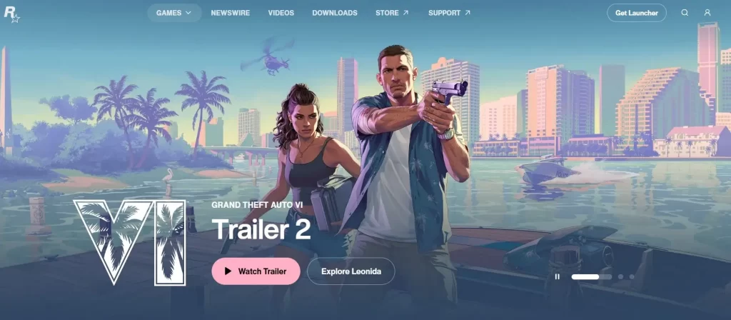 De entre todas las formas de arte y los medios de entretenimiento, los videojuegos tienen los desarrollos más largos y los presupuestos más grandes, por lo que las novedades más importantes tienden a generar una enorme expectativa en torno a su publicación. El ejemplo más reciente es GTA VI (Grand Theft Auto), de la desarrolladora Rockstar Games, que ahora tiene fecha de lanzamiento luego de más de una década de espera. En dos puntos te contamos todo lo que sabemos al respecto y te explicamos por qué este se volvió el evento más importante del año para los gamers de México y el resto del mundo.