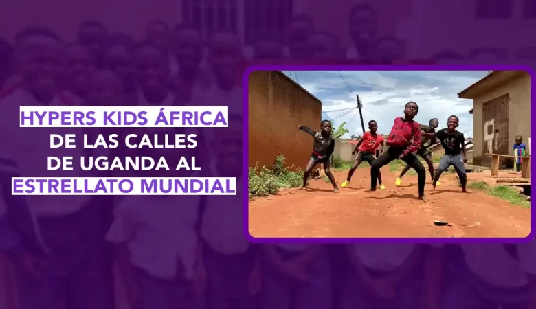 Hyper Kids Africa, grupo de baile Uganda, Butindo Moses, niños bailarines africanos, danza viral Instagram, America’s Got Talent 2024, dos puntos punto media, Akon Hyper Kids Africa, organización sin fines de lucro Uganda, Salaama Road Kampala, donaciones GoFundMe, baile como transformación social, niños vulnerables Uganda, coreografías virales África, fenómeno global redes sociales, dos puntos punto media