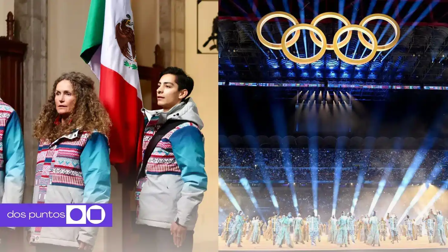 Inauguración Juegos Olímpicos, Juegos Olímpicos de Invierno, Juegos Olímpicos 2026, Milano Cortina, Juegos Olímpicos, dos puntos, dos puntos media