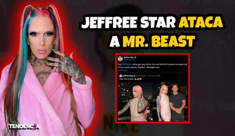 Es tendencia; dospuntos.media; dospuntos media; espectáculos; podcast de tendencias; Jeffree Star ataca Mr Beast; Beast Games polémica; Jeffree Star Jim Bent enfrentamiento; Mr Beast controversia redes; YouTuber pelea online; tendencias internet 2026; noticias entretenimiento digital; cultura pop internet; influencers vs Mr Beast.