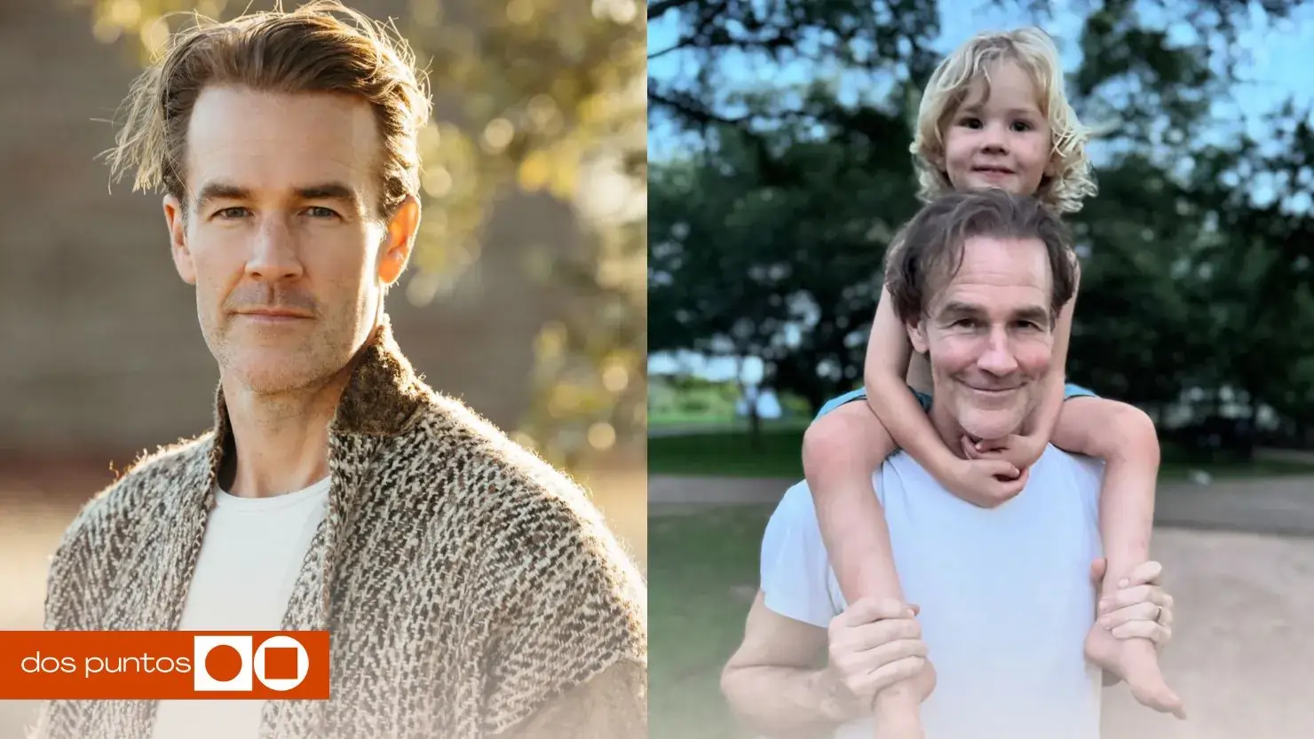 James Van Der Beek, James Van, James Van Der, James Van Der Beek, Cáncer, Dawson's Creek, dos puntos, dos puntos media