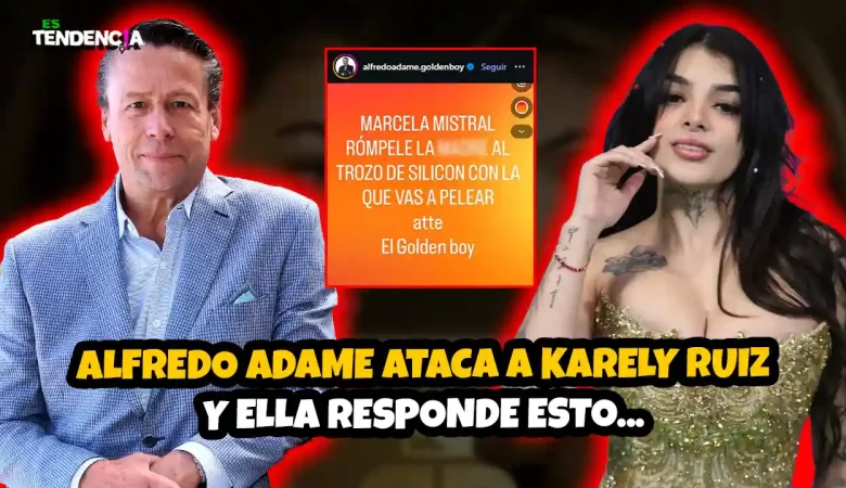 En Es Tendencia te contamos que se encendió la polémica entre Karely Ruiz y Alfredo Adame, luego de que Adame le dedicara un comentario ofensivo en redes antes del combate femenino que sostendrá Karely en el evento Ring Royale 2026; la influencer respondió con actitud desafiante y humor a la provocación. Entérate en dos puntos.media, plataforma de Puebla, México.