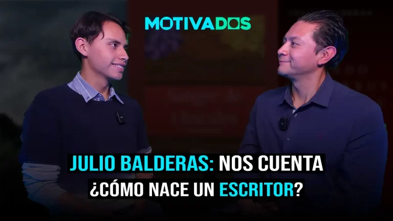 Motivados; dospuntos.media; dospuntos punto media; podcast; Empoderamiento; Motivación; Julio Balderas escritor; Motivados Podcast; Cuando los perros no ladran; Sangre de Chacales libro; Cómo ser escritor; Entrevista Julio Balderas; Literatura de suspenso; Travesía de un Corazón Roto