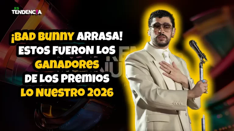 Es tendencia; dospuntos.media; dospuntos media; espectáculos; podcast de tendencias; Premios Lo Nuestro 2026; Bad Bunny; Ganadores Premio Lo Nuestro; Bad Bunny Premios Lo Nuestro; Karol G Artista Femenina; Carín León Regional Mexicano; Música Latina 2026; Alfombra Magenta 2026; Resumen Premios Lo Nuestro; noticias entretenimiento música; Yuridia y Majo Aguilar Brujería.