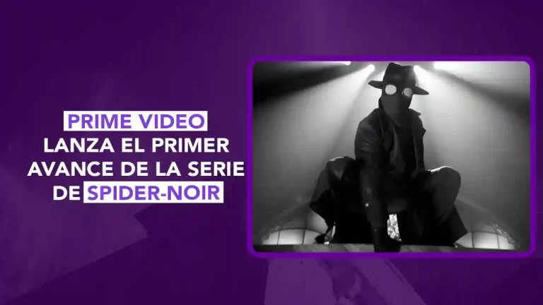 Nicolas Cage, Spider Noir serie, Amazon Prime Video, estreno 27 de mayo, Spider Man noir, Ben Reilly detective privado, Marvel Comics multiverso, dos puntos punto media, Spider Man, serie Nueva York años 40 blanco y negro, color universo, Marvel streaming, superhéroes 2026, Into the Spider Verse, adaptación live action, Spider Noir serie Amazon Prime, estreno fecha, reparto trama estética, cine negro, dos puntos punto media