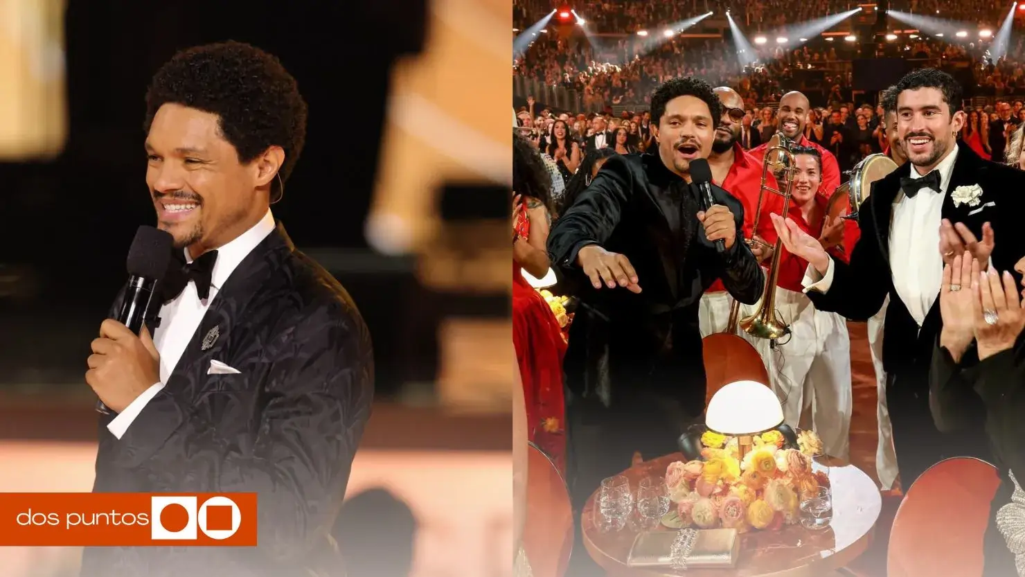 Trevor Noah, Trevor Noah Trump, Trevor Noah Grammy, Trevor Noah premios Grammy, Grammy 2026, dos puntos, dospuntos