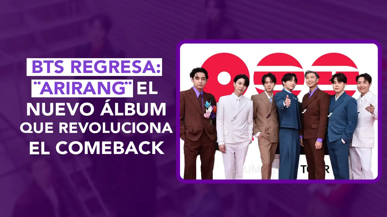 BTS ARIRANG álbum 2026, canciones ARIRANG BTS lista completa, regreso BTS servicio militar, colaboración Diplo BTS, dos puntos punto media, Ryan Tedder BTS canción, lanzamiento 20 de marzo BTS, nuevo álbum BTS rock pop, HYBE Big Hit Music BTS, Kpop regreso BTS 2026, ARMY expectativas álbum BTS, streaming récord BTS ARIRANG, significado ARIRANG BTS, industria musical Kpop 2026, dos puntos punto media