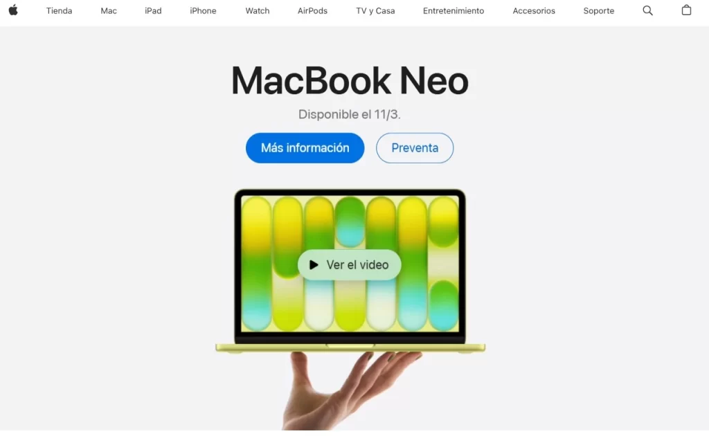 El mercado de la tecnología es uno de los más importantes en la actualidad, ahora que poseer un dispositivo móvil e incluso una computadora dejó de ser un lujo y se convirtió en una necesidad para una variedad de trabajos. Y entre los principales competidores del espacio está Apple, que en su evento más reciente anunció el nuevo producto, la MacBook Neo, su modelo de portátil más barato y accesible, aunque con ciertos pormenores que tienen confundidos a muchos de sus consumidores. En dos puntos te explicamos todo lo que sabemos sobre esta innovación y los detalles para que decidas si la vas a comprar.