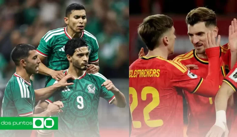 México vs Bélgica horario, amistoso México Bélgica 2026, alineaciones México Bélgica