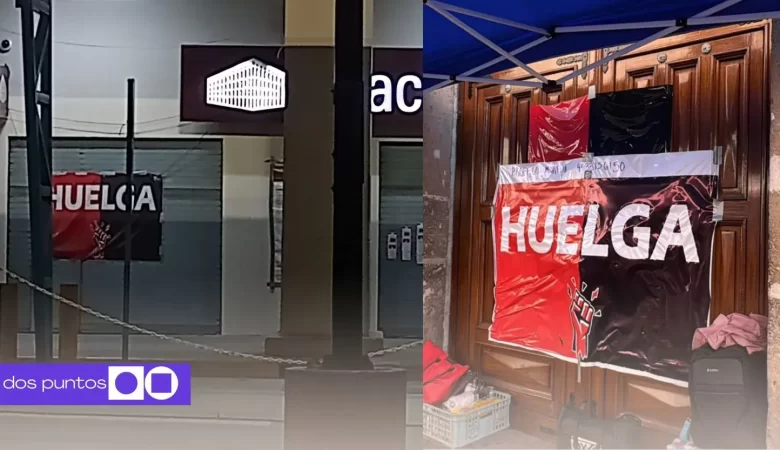 Monte de Piedad, Nacional Monte de Piedad, Monte de Piedad Huelga, Huelga Nacional Monte de Piedad, Monte de piedad Sindicato, dos puntos, dospuntos