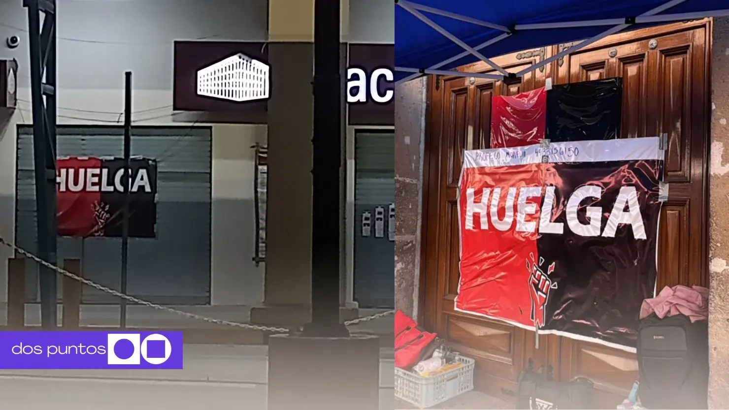 Monte de Piedad, Nacional Monte de Piedad, Monte de Piedad Huelga, Huelga Nacional Monte de Piedad, Monte de piedad Sindicato, dos puntos, dospuntos