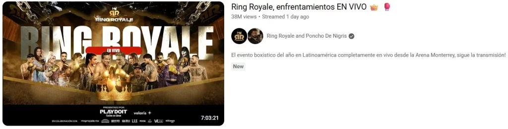 Uno de los problemas más grandes de las redes sociales es que no tienes de frente a la persona con la que estás discutiendo, por lo que no sabes si lo está diciendo en serio, aunque tampoco hay peligro de que las cosas escalen a la violencia física. Eso, a no ser que seas un influencer, en cuyo caso llevarás esa discusión a una arena donde te verán millones, por eso triunfó el Ring Royale, por peleas como las de Alfredo Adame y Karely Ruiz y cómo los ganadores fortalecieron su imagen. En dos puntos te explicamos todo lo que tienes que saber sobre este evento y los resultados de la contienda de boxeo.