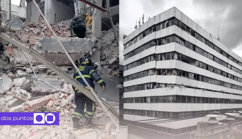 San Antonio Abad, Edificio San Antonio Abad, Derrumbe San Antonio Abad, San Antonio, Calzada San Antonio Abad, dos puntos, dos puntos media