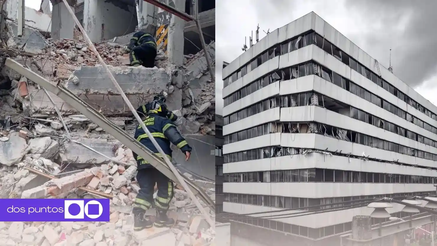 San Antonio Abad, Edificio San Antonio Abad, Derrumbe San Antonio Abad, San Antonio, Calzada San Antonio Abad, dos puntos, dos puntos media