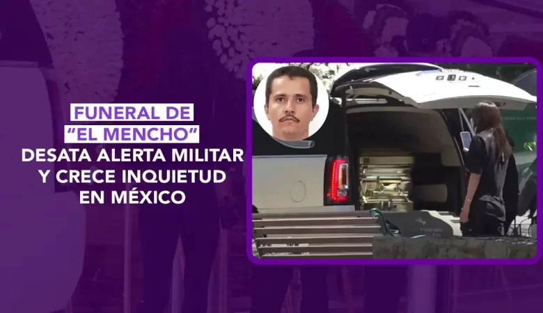 Rubén Nemesio Oseguera sepultura Zapopan, El Mencho funeral Jalisco, Jardines Recinto de la Paz entierro, Cártel Jalisco Nueva Generación líder muerto, dos puntos punto media, CJNG sucesión liderazgo, operativo militar funeral Zapopan, ataúd dorado narcotráfico, seguridad Jalisco tras muerte Mencho, violencia CJNG reacomodo criminal, narcotráfico México 2026, Guardia Nacional operativo Zapopan, impacto muerte capo Jalisco, dos puntos punto media